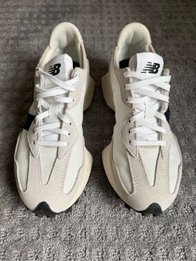New Balance White and Black 327’s
